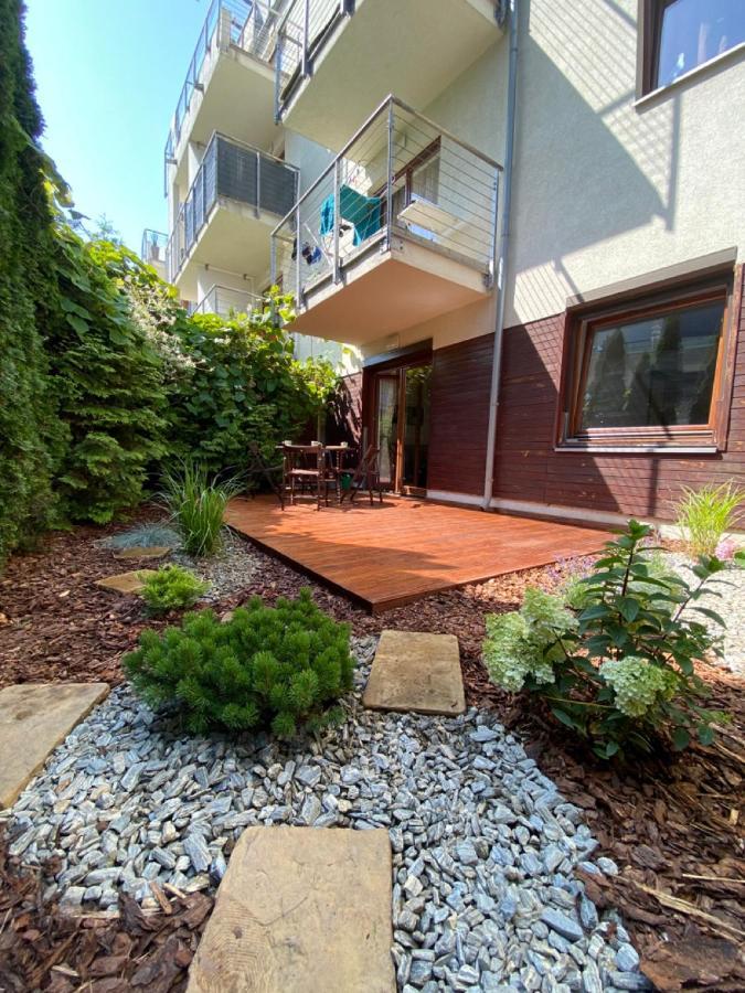 La Playa Apartament z ogródkiem Hel Exterior foto