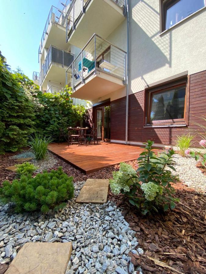 La Playa Apartament z ogródkiem Hel Exterior foto